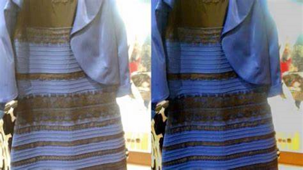 Viral Blue/Black Dress