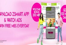 Zong Smart App rewards (1)