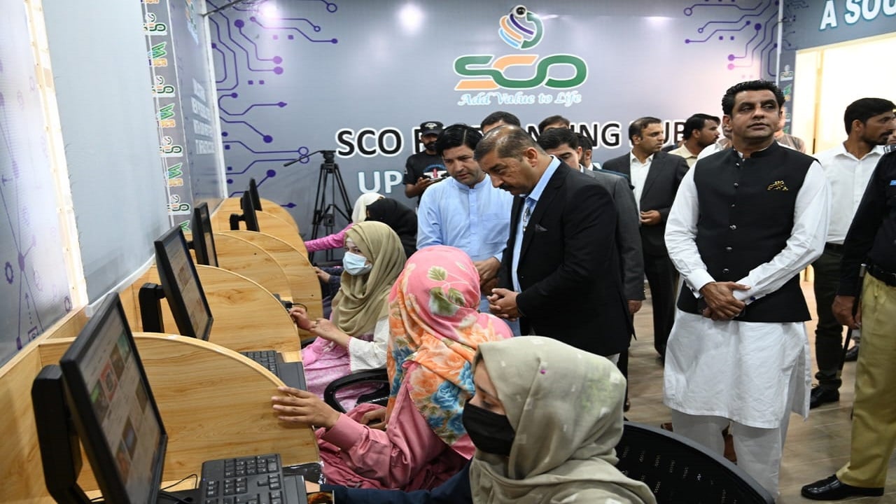 Transforming Digital Landscape. DG SCO Inaugurates High-Tech Freelancing Hub in Haveli, AJ&K