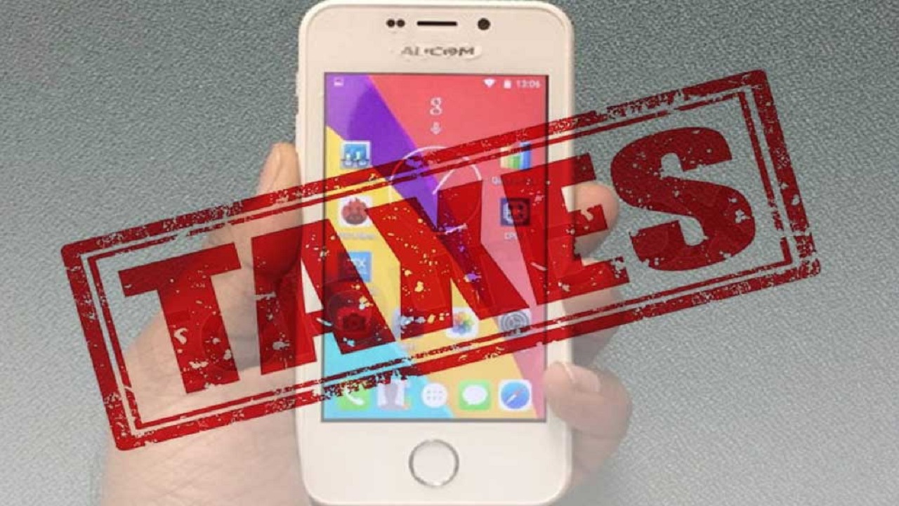 Tax on Mobile Phones